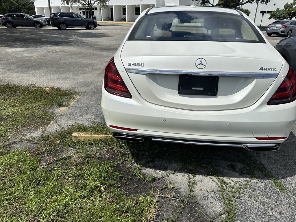 white Mercedes